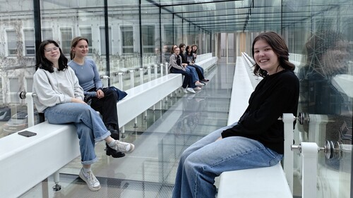 Młodzież Zespołu Szkół Katolickich na spotkaniach u Chemików